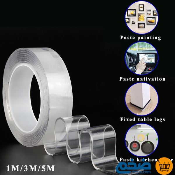 The amazing adhesive tape with nano technology